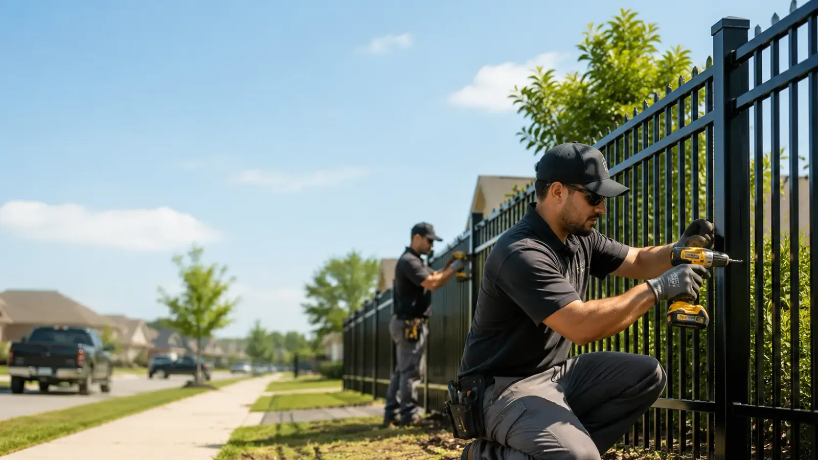 Metal Fence Installation in Beattie, KS